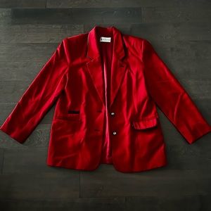 Red Vintage Blazer